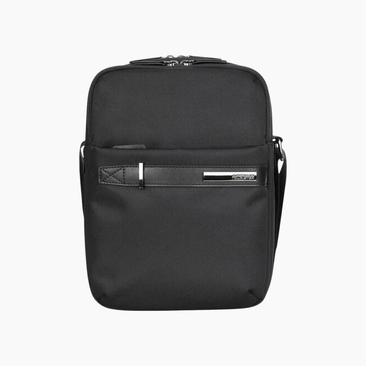 American Tourister Nobleton Vertical Shoulder Bag As Black