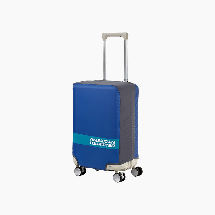 American Tourister Amt Acc Foldable Luggage Cover Ii Navy Blue