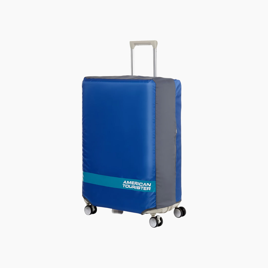 American Tourister Amt Acc Foldable Luggage Cover Ii Navy Blue