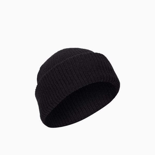 Black Acrylic Watch Cap