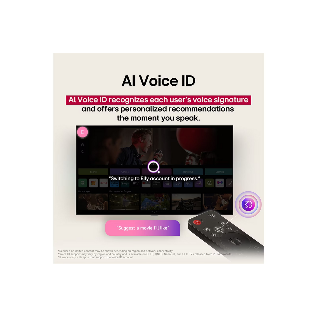 LG 55 Inch Uhd AI Ua85 4k Smart TV AI Magic