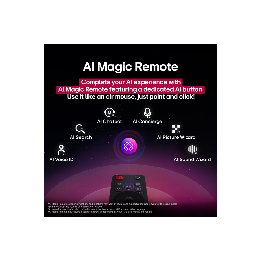 LG 55 Inch Uhd AI Ua85 4k Smart TV AI Magic