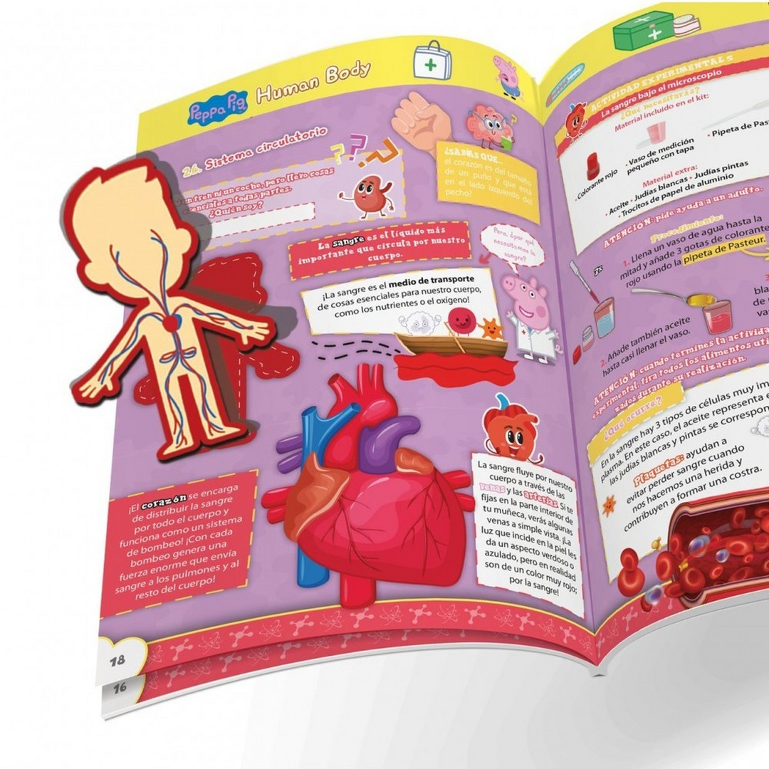 Science4You Peppa Pig The Human Body Science Kit