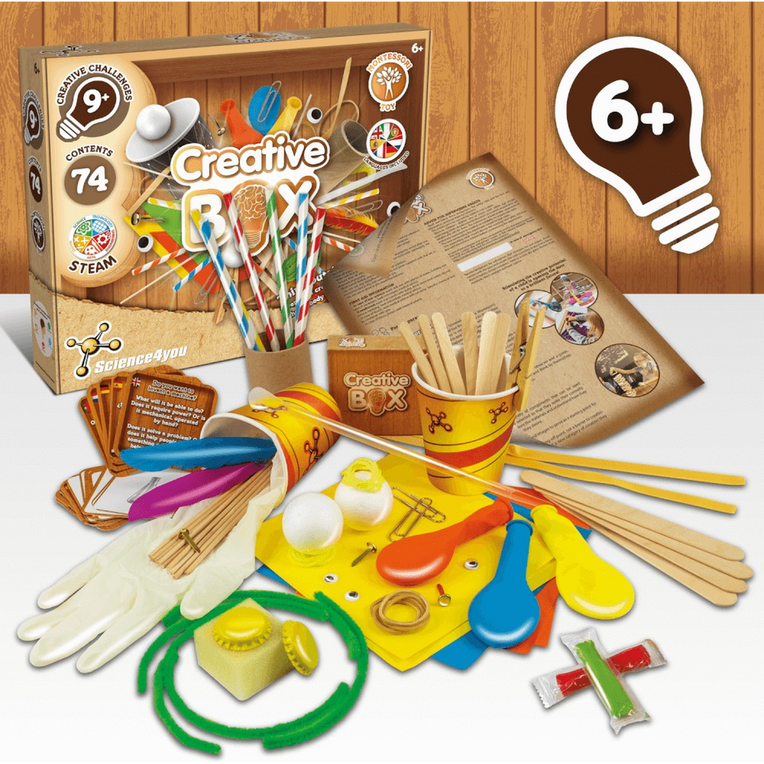 Science4You Creative Box Science &amp; Exploration Set