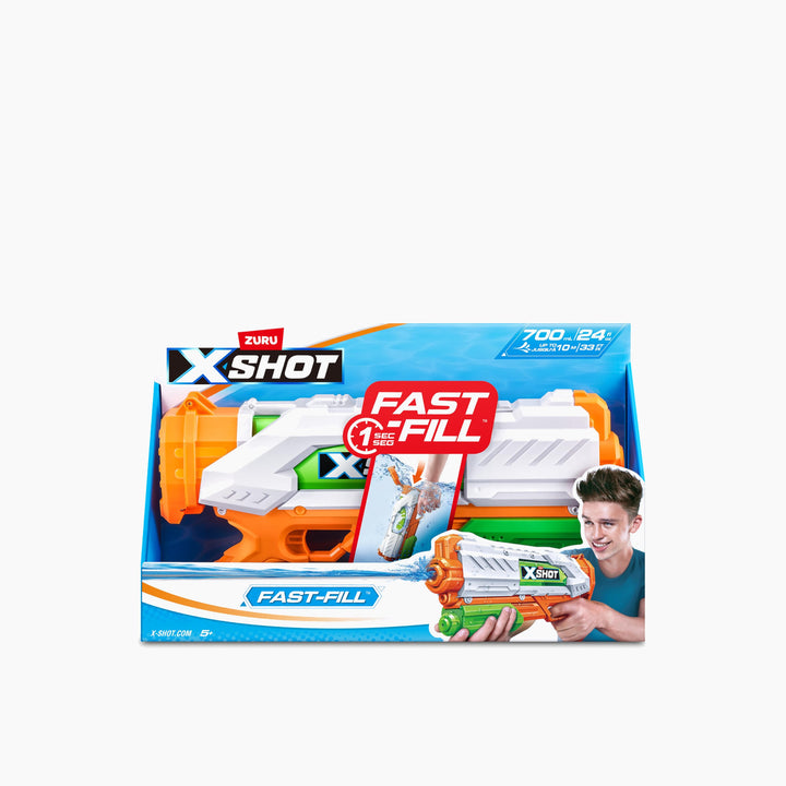 Zuru X-Shot Water Warfare Fast Fill Blaster with 700ml capacity