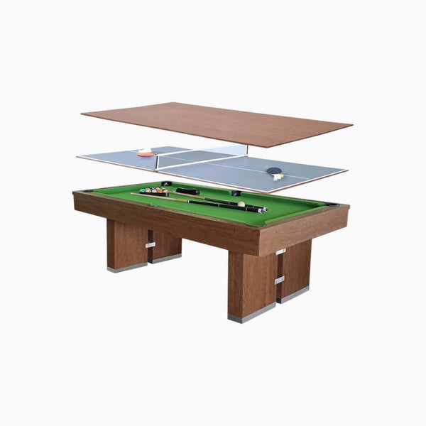 طاولة بلياردو عشاء JX-951 بطول 7 أقدام 2 في 1