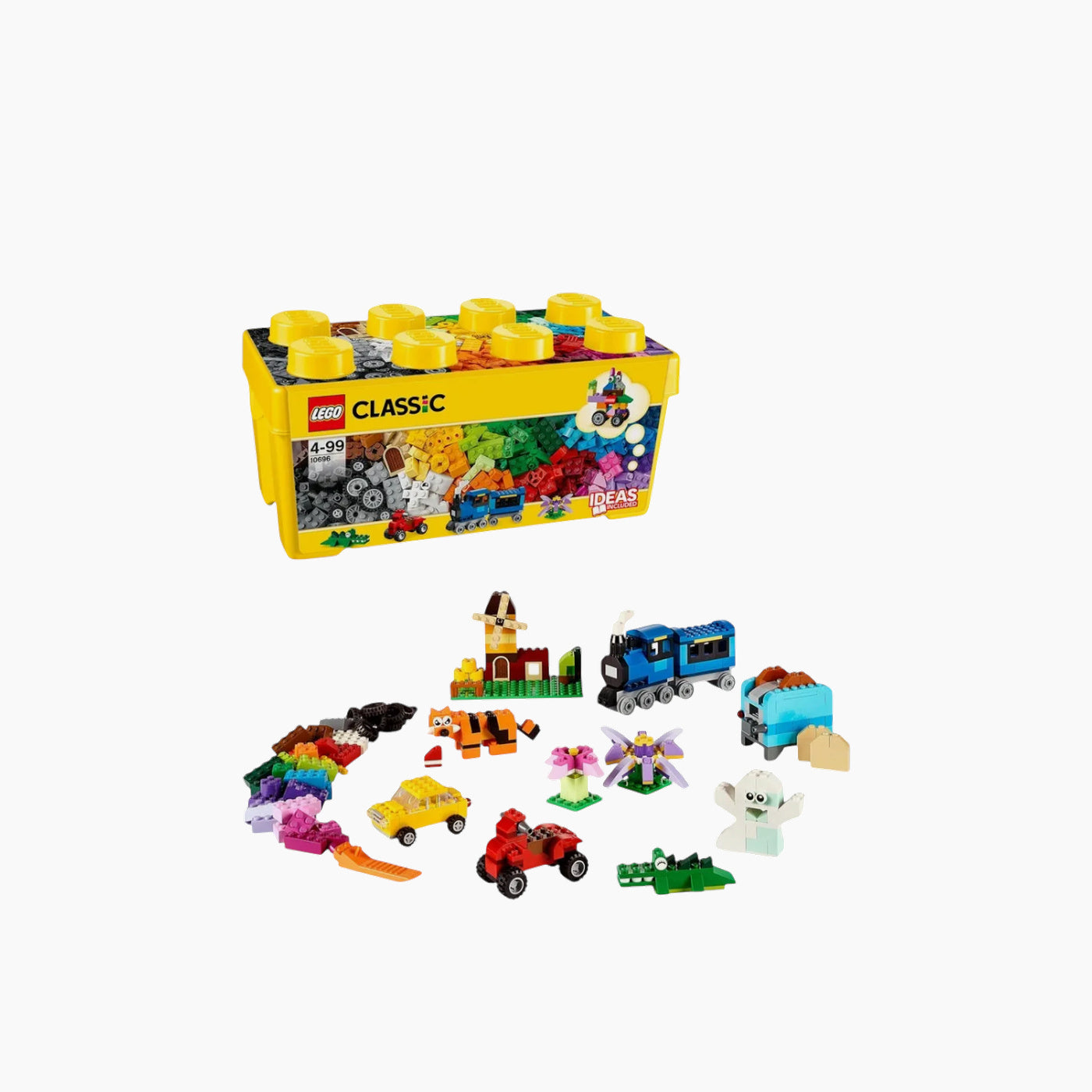 Lego Medium Creative Brick Box with 484 pieces in 35 colors
