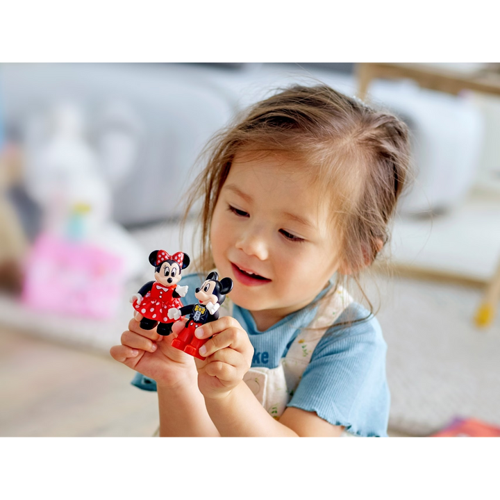 Lego Mickey &amp; Minnie Birthday Train construction set with 22 pieces