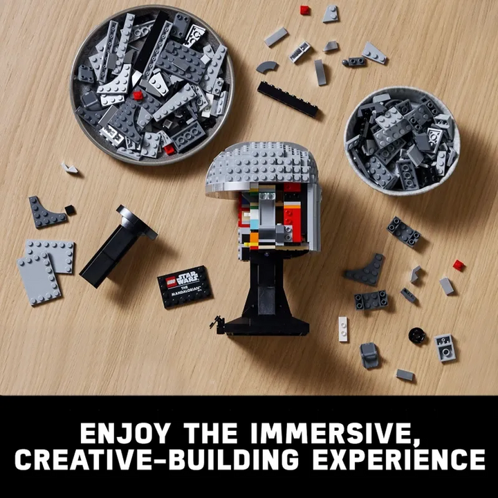 LEGO The Mandalorian Helmet construction set