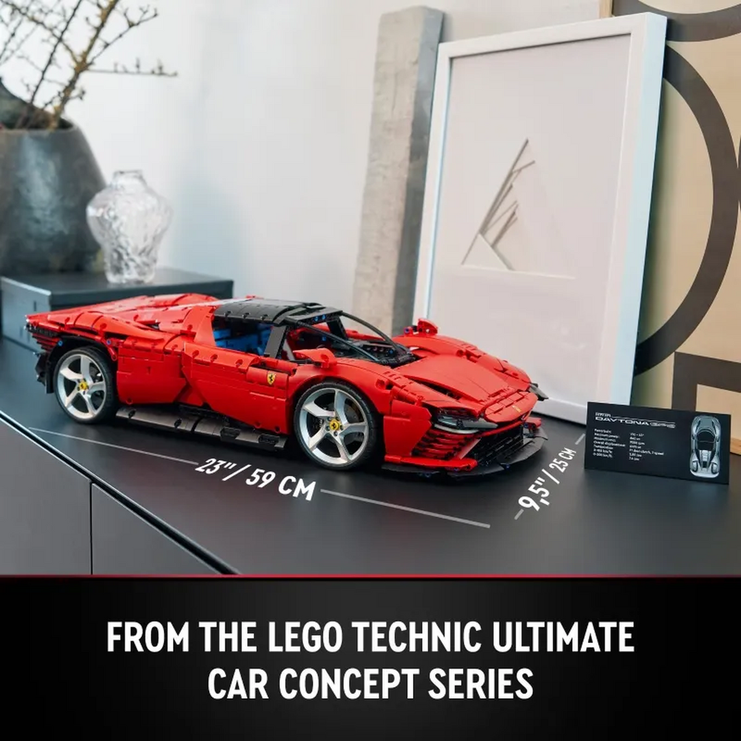 Lego Technic 1:8 scale Ferrari Daytona SP3 construction set