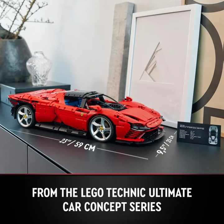 Lego Technic 1:8 scale Ferrari Daytona SP3 construction set