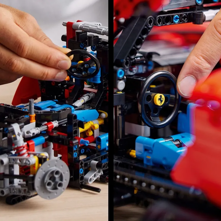 Lego Technic 1:8 scale Ferrari Daytona SP3 construction set