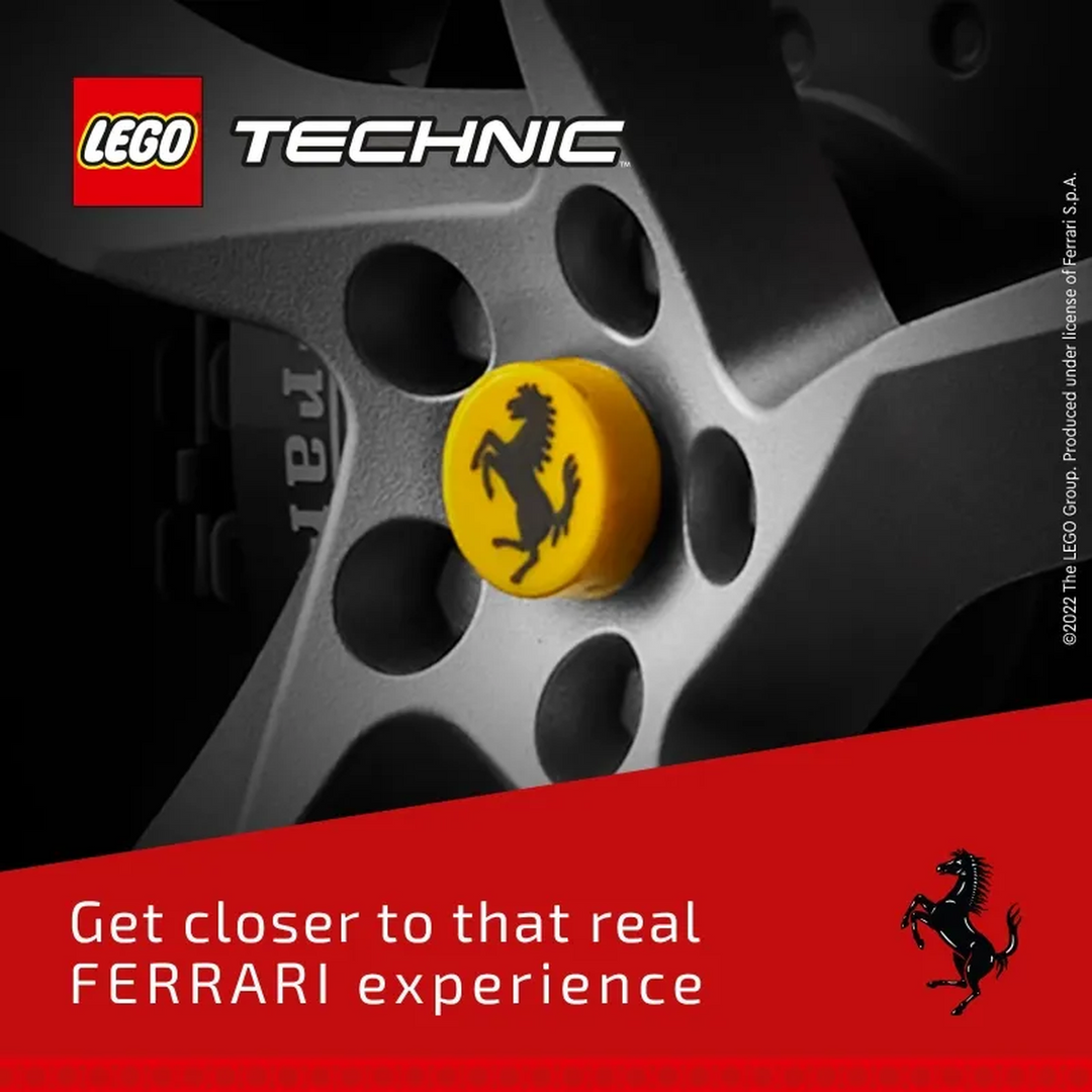 Lego Technic 1:8 scale Ferrari Daytona SP3 construction set