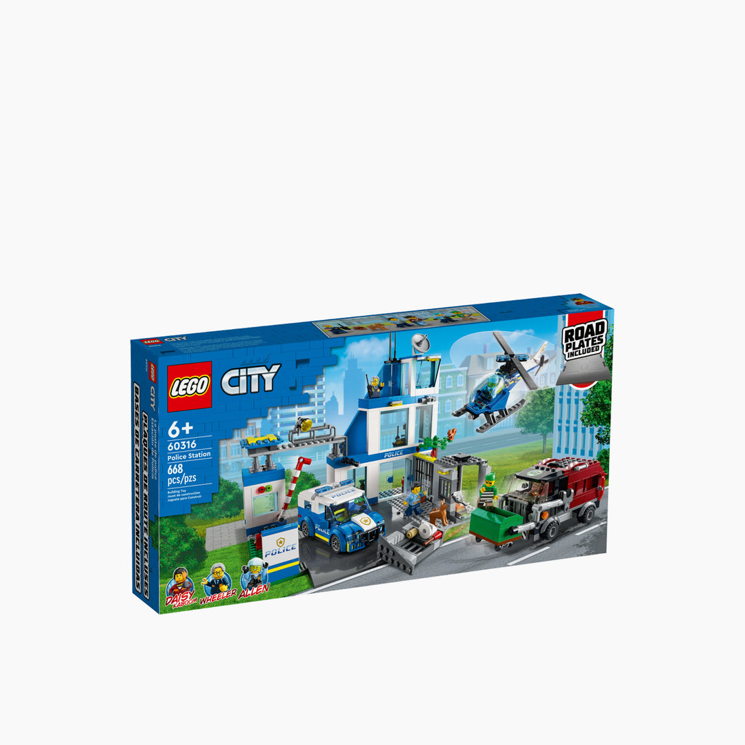 Lego City 668-piece police station building set