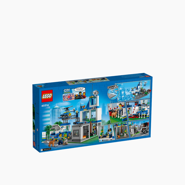 Lego 668-piece Police Station construction set with obstacle course