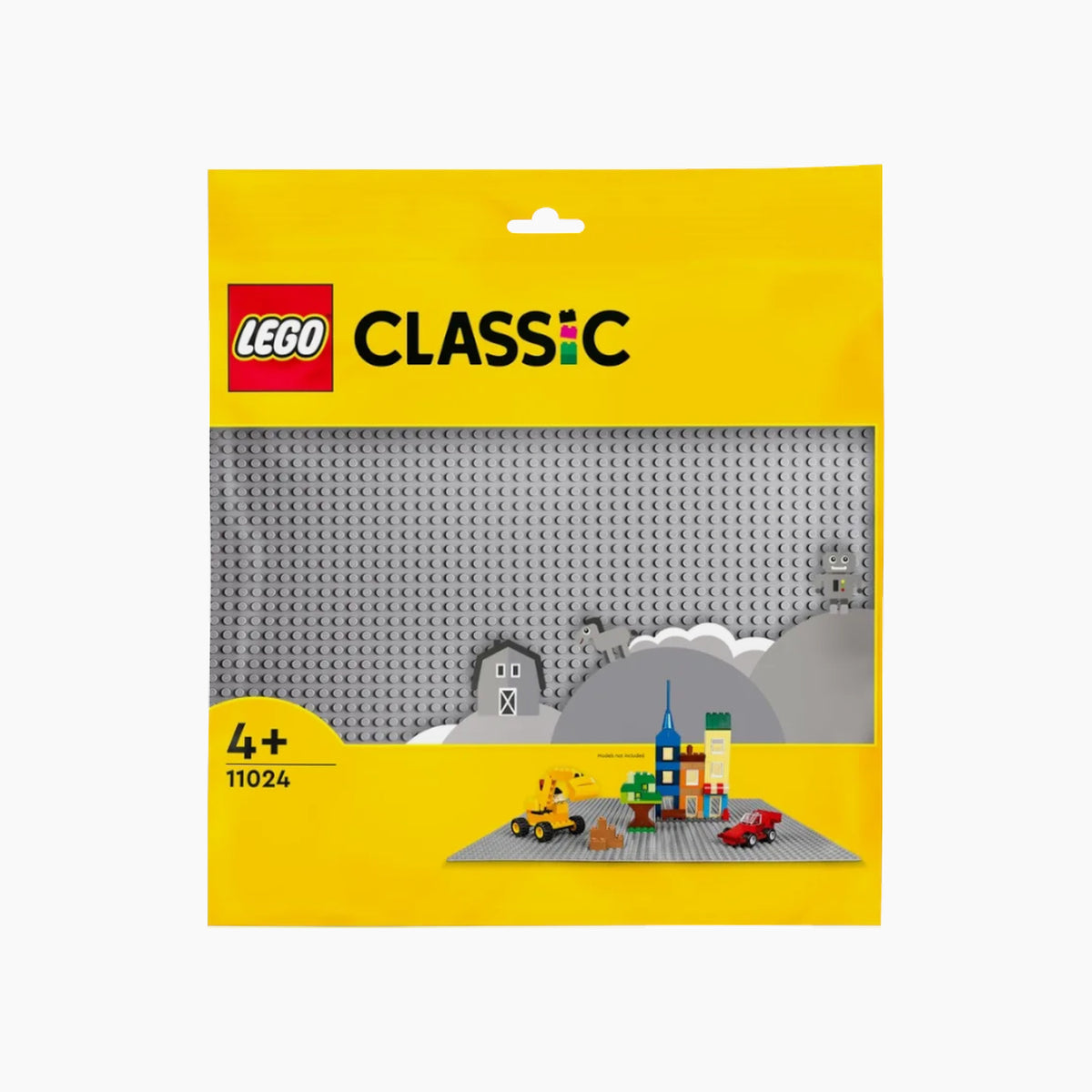 Lego gray baseplate with 2,304 studs