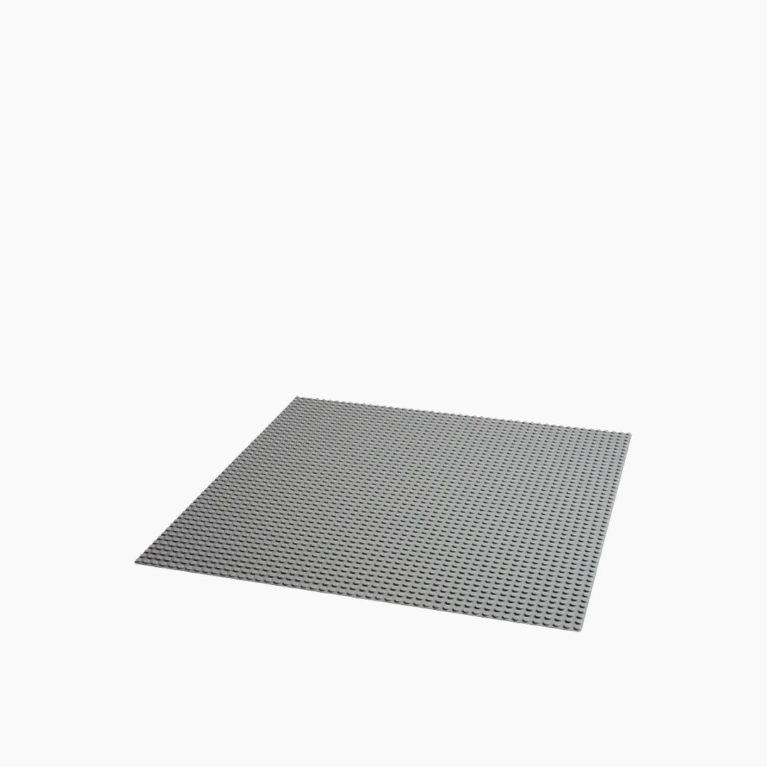 Lego gray baseplate with 2,304 studs