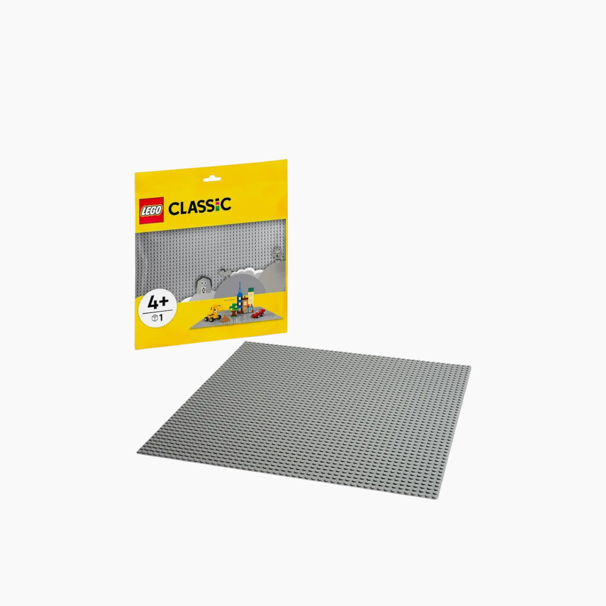 Lego gray baseplate with 2,304 studs
