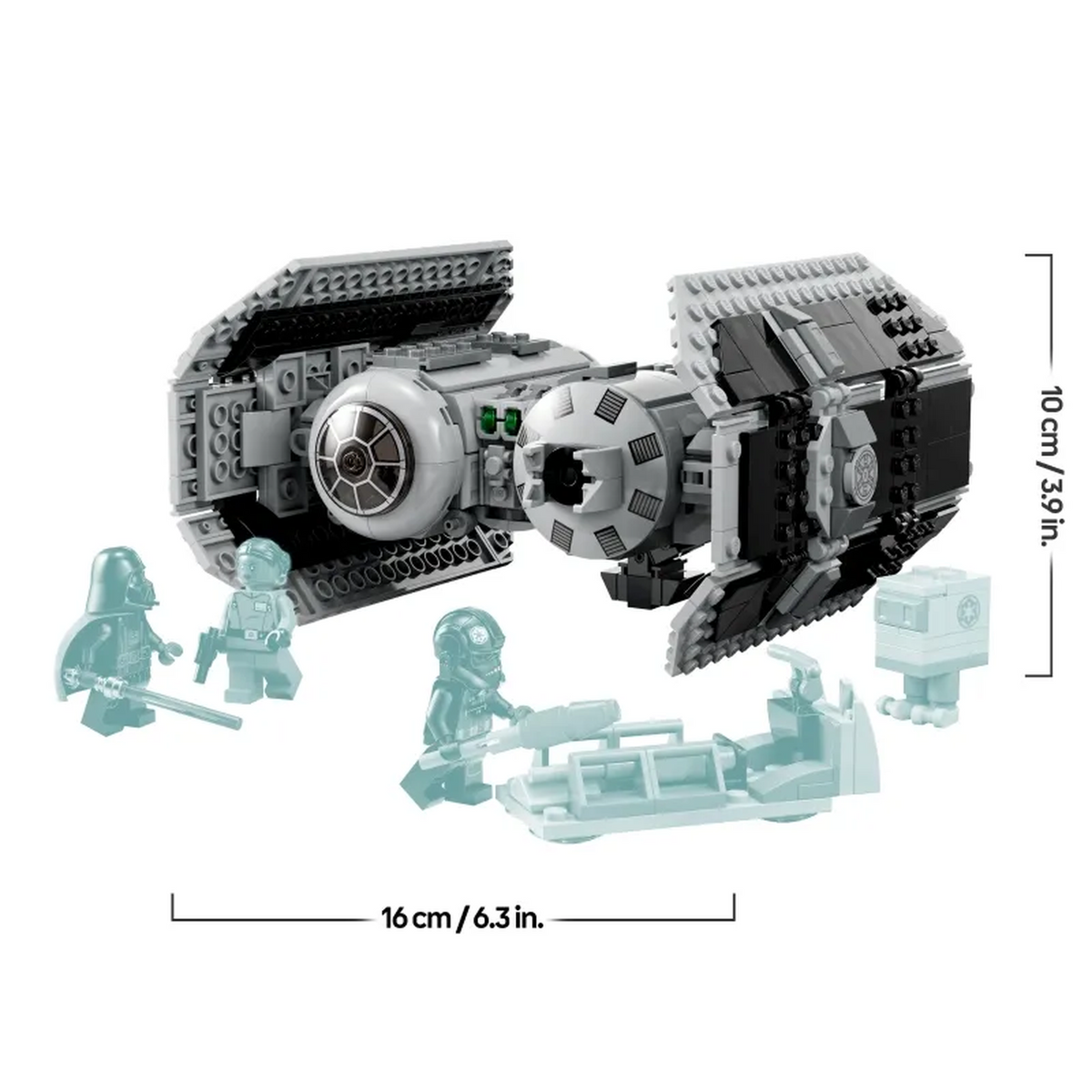 Lego Tie Bomber 625-piece construction set with minifigures