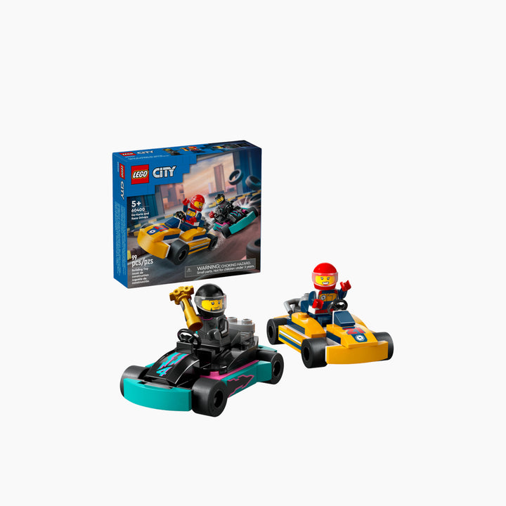 Lego Go Karts And Race Drivers
