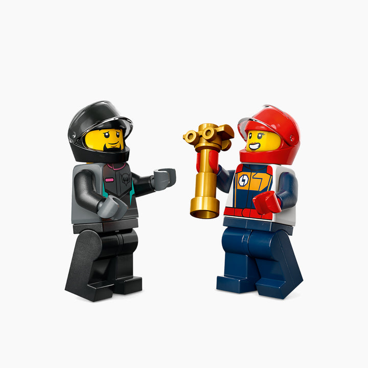 Lego Go Karts And Race Drivers