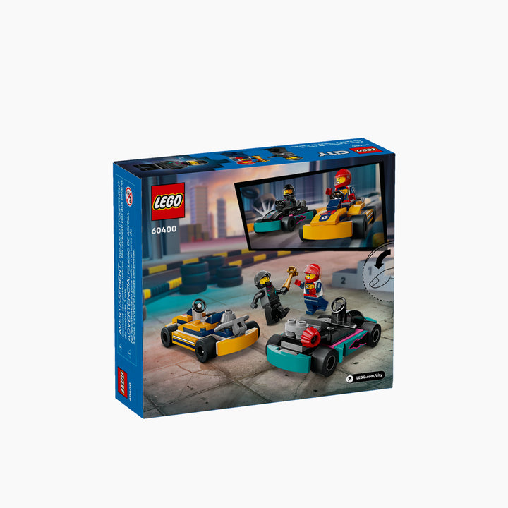 Lego Go Karts And Race Drivers