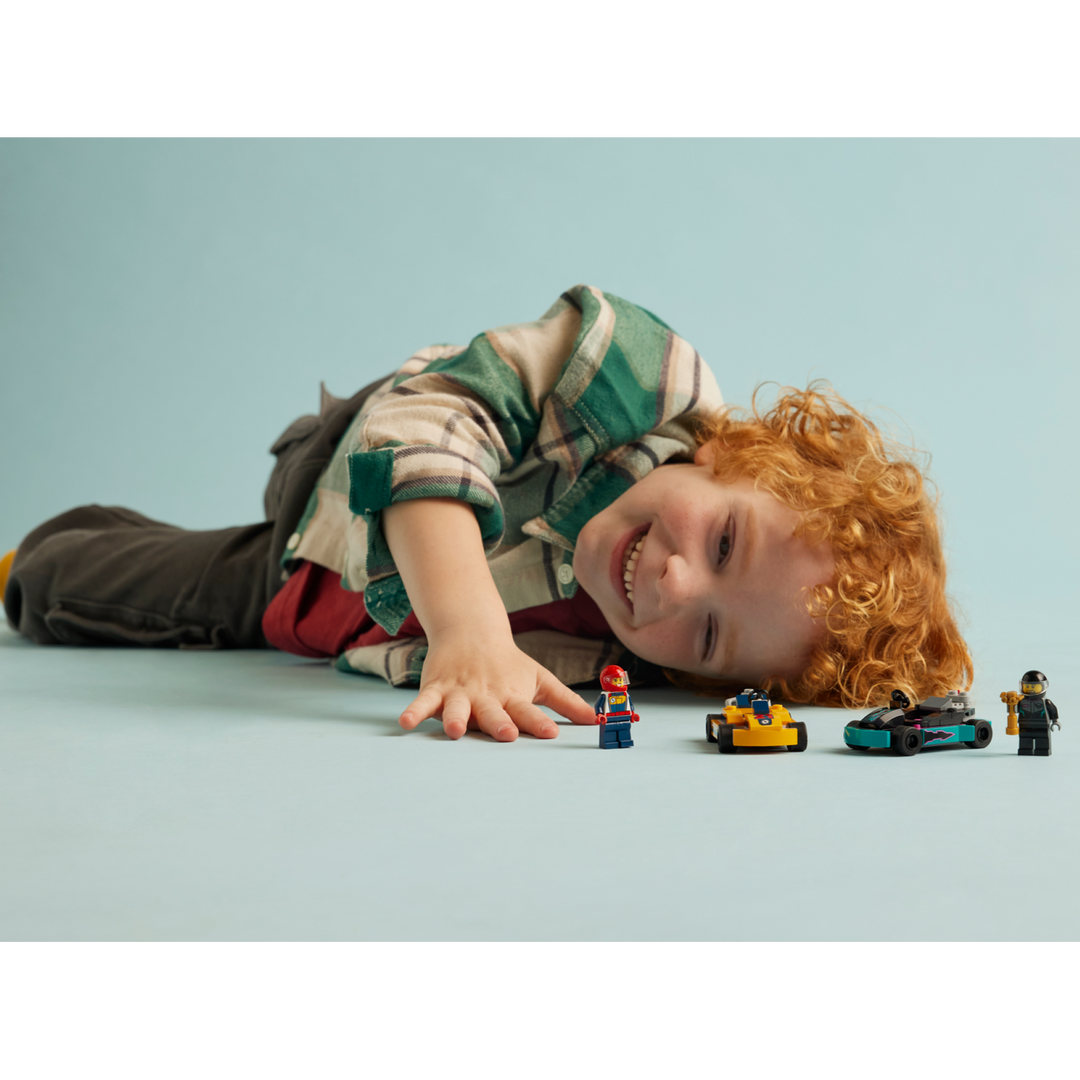 Lego Go-Karts and Race Drivers set with two go-karts and minifigures