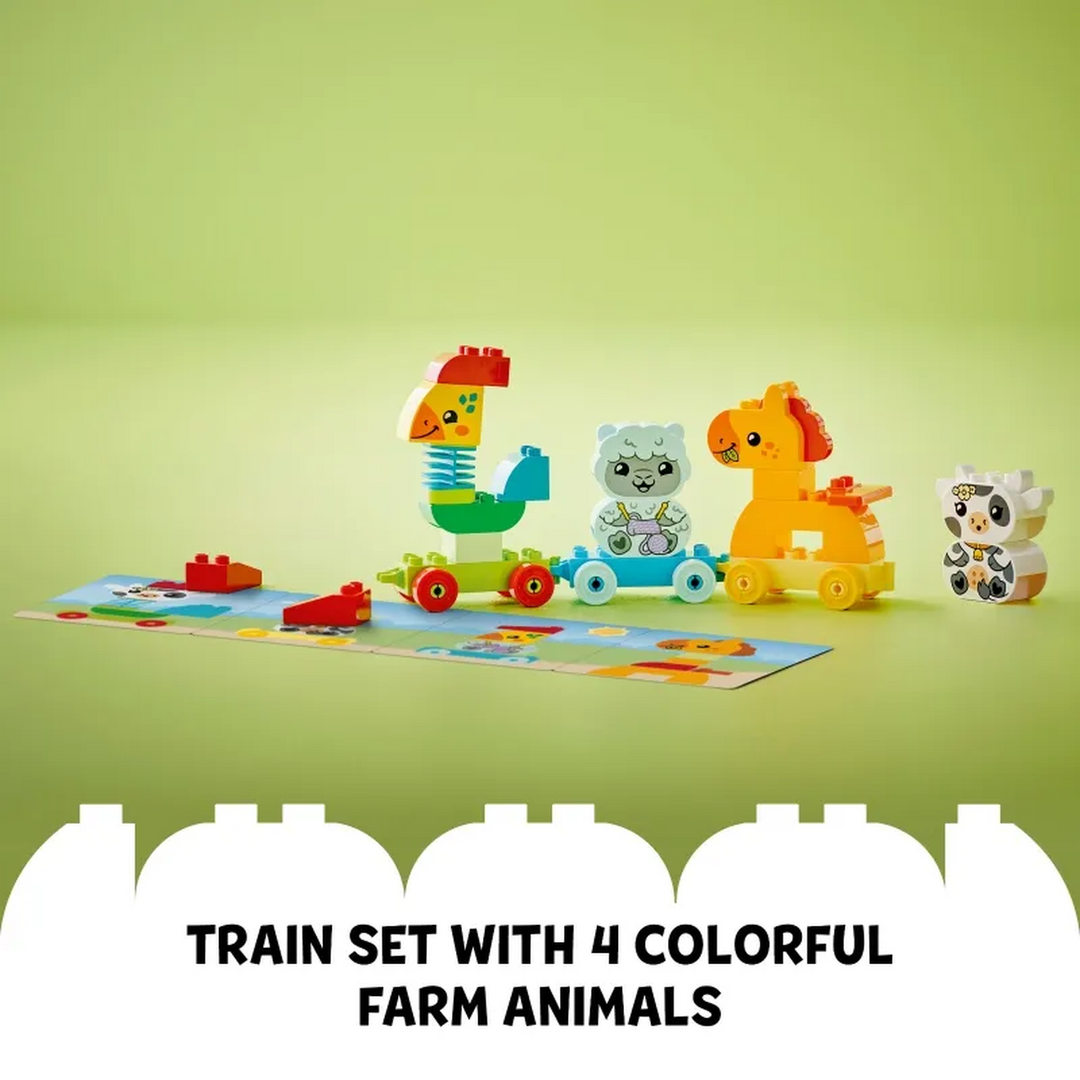 Lego Animal Train 19-piece building toy for toddlers