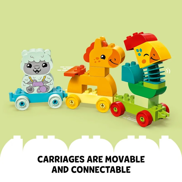 Lego Animal Train 19-piece building toy for toddlers