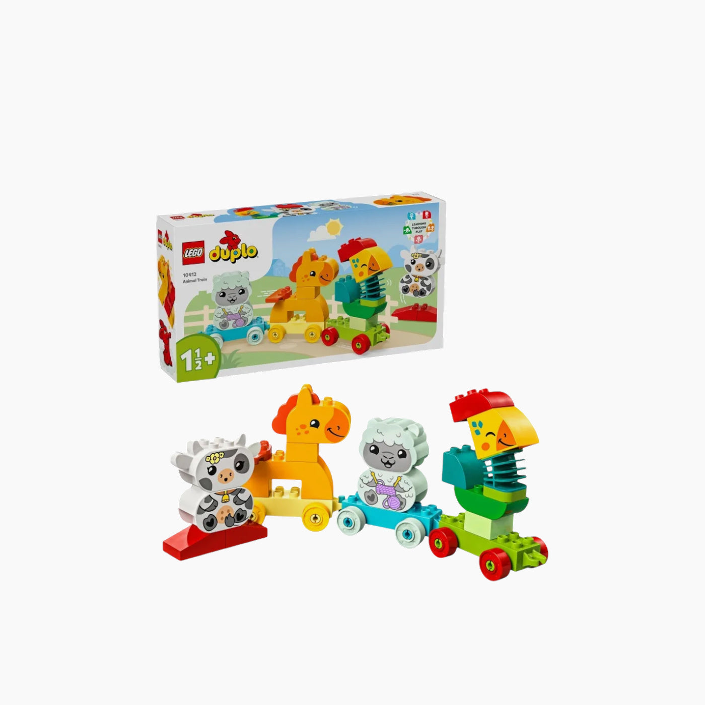 Lego Animal Train 19-piece building toy for toddlers