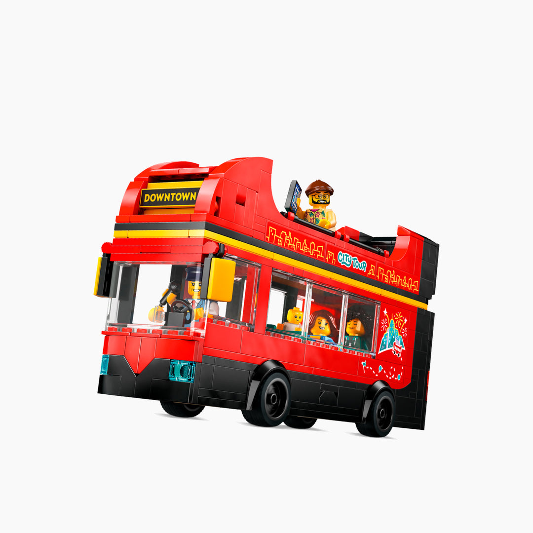 Lego Red Double Decker Sightseeing Bus