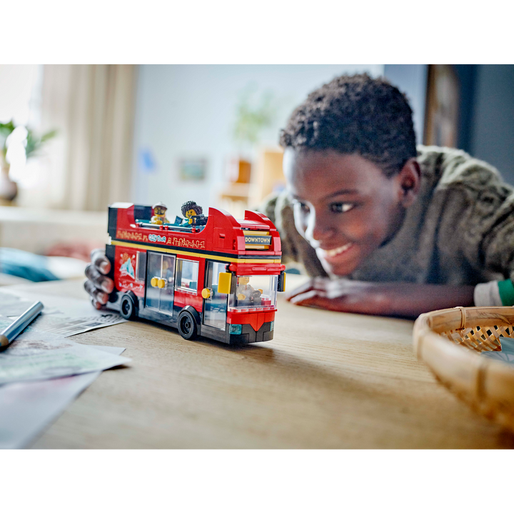 Lego Red Double-Decker Sightseeing Bus building set