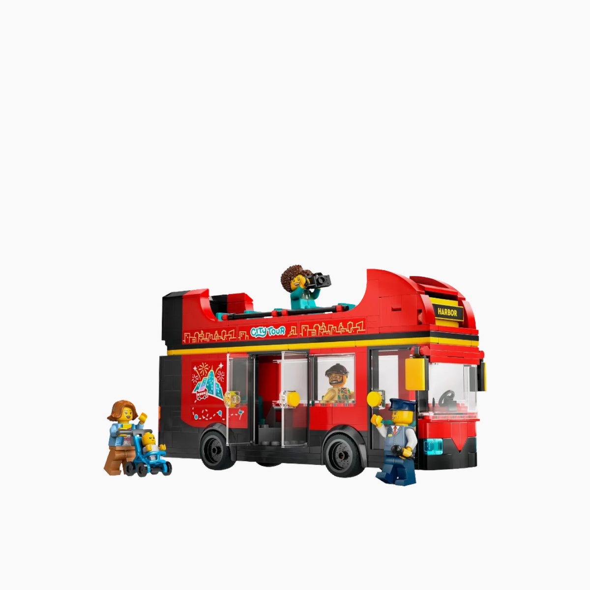 Lego Red Double-Decker Sightseeing Bus building set