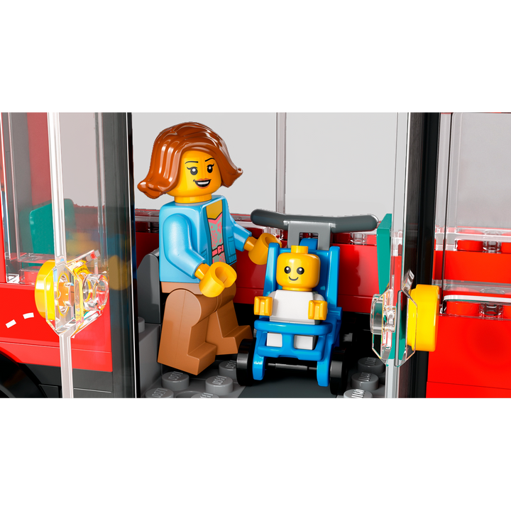 Lego Red Double-Decker Sightseeing Bus building set