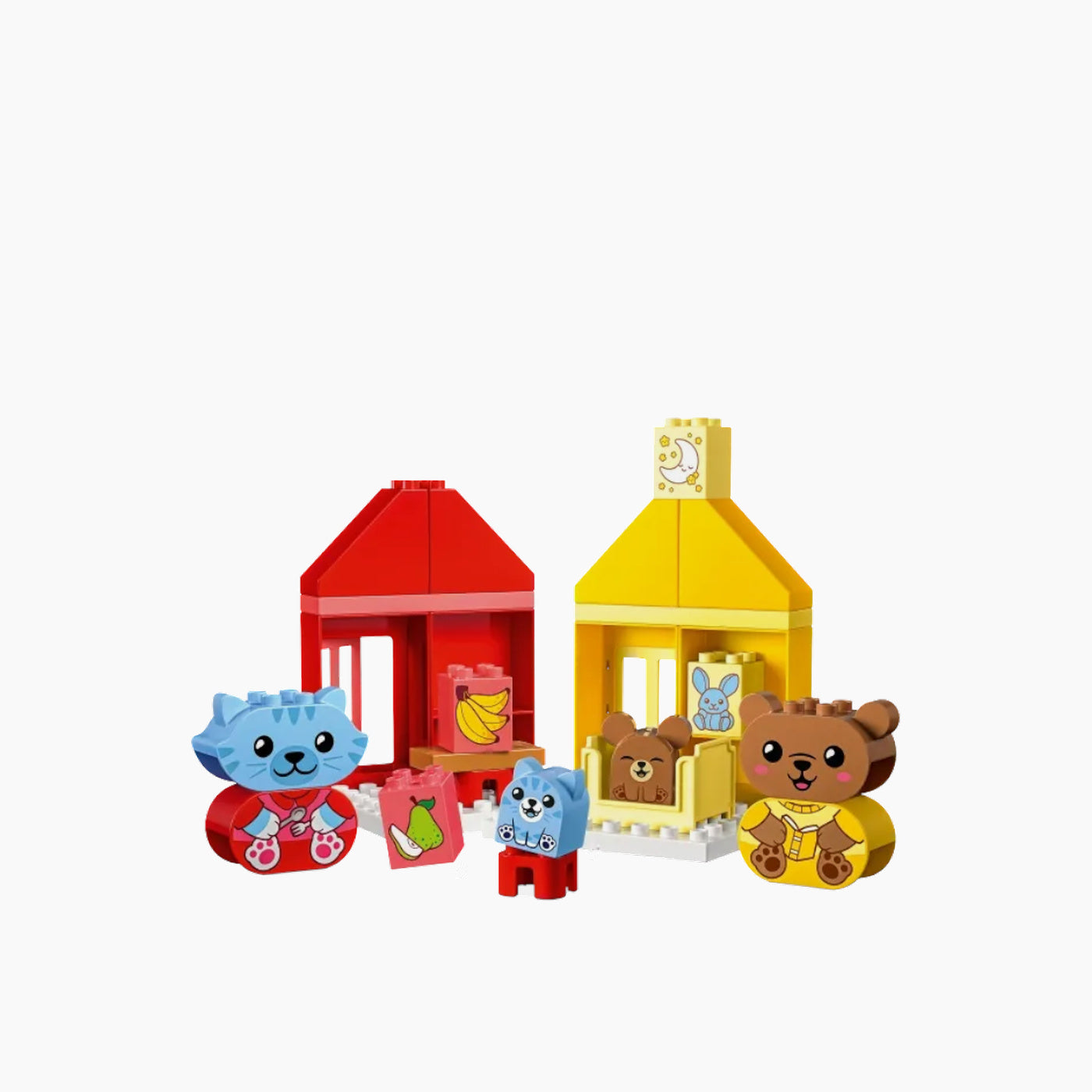 Lego Daily Routines: Eating & Bedtime 28-piece building toy set for toddlers.