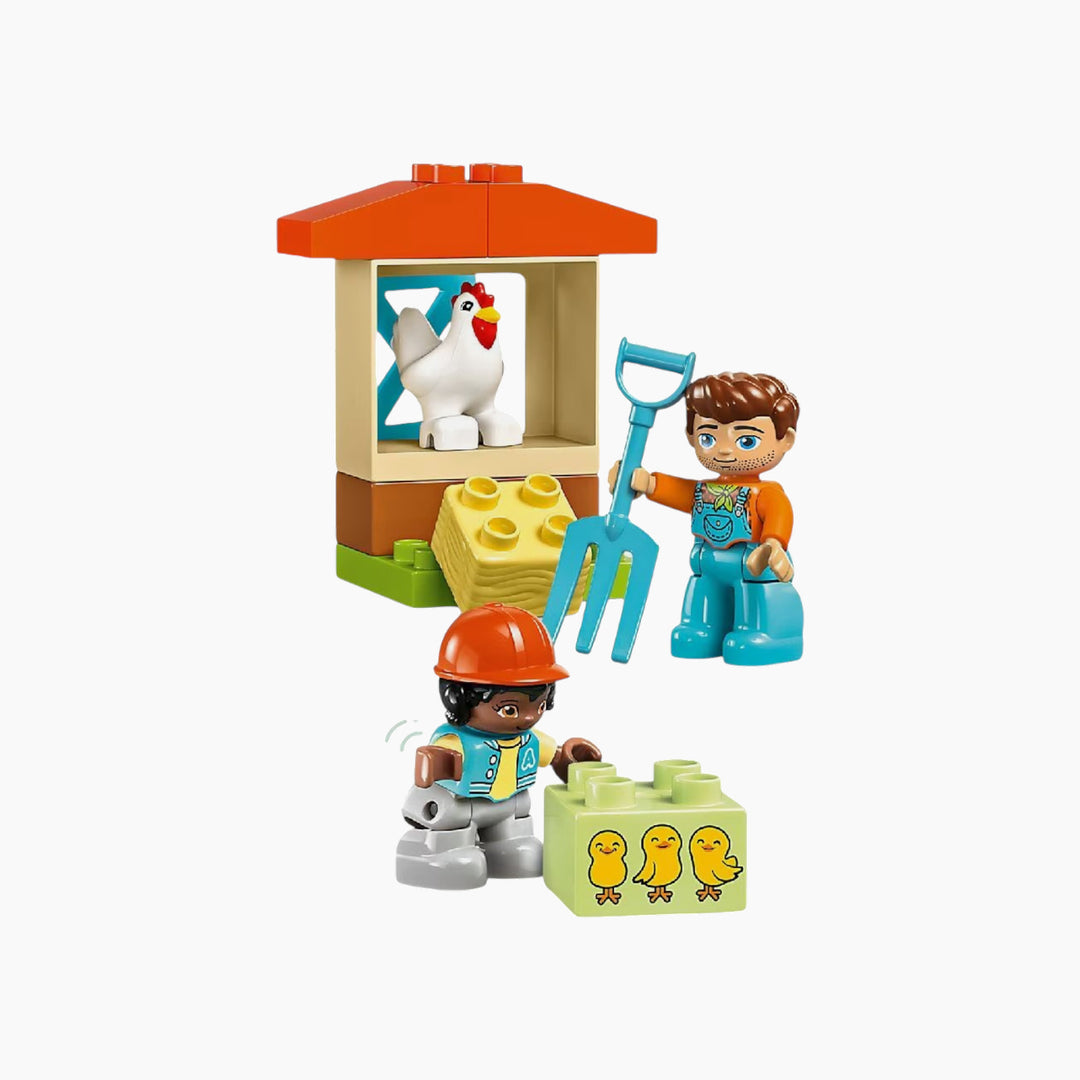 Lego 74-piece farm animal care building set for toddlers