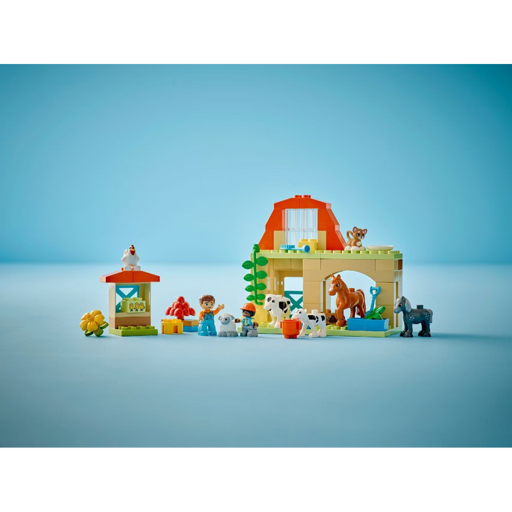 Lego 74-piece Caring for Animals at the Farm building set