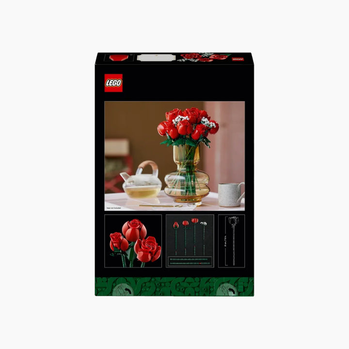 Lego Bouquet of Roses building set with 822 pieces