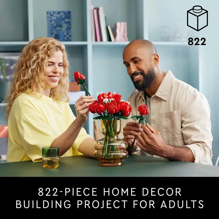 LEGO Bouquet of Roses with red roses and baby&