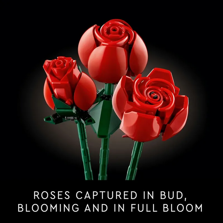 LEGO Bouquet of Roses with red roses and baby&