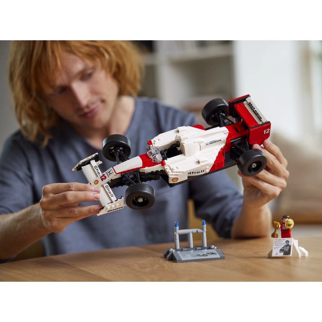 Lego McLaren MP4-4 &amp; Ayrton Senna building set
