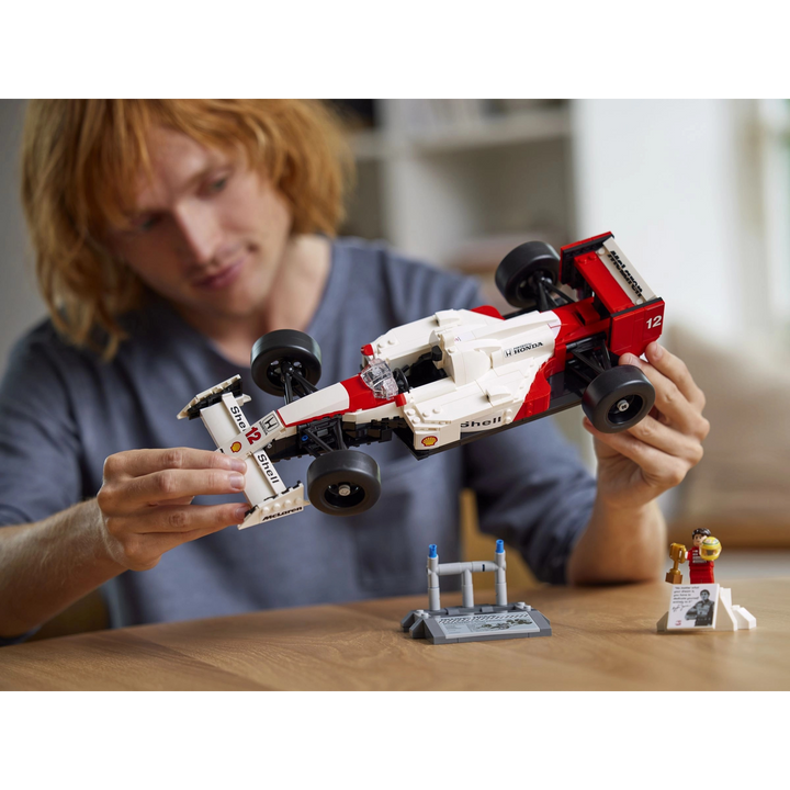 Lego McLaren MP4-4 &amp; Ayrton Senna building set