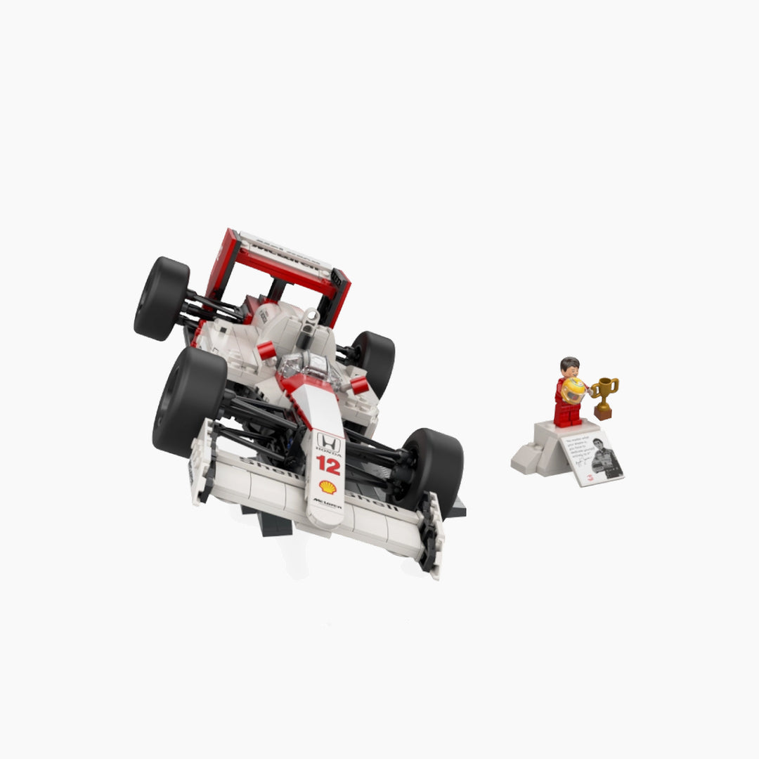Lego McLaren MP4-4 &amp; Ayrton Senna building set