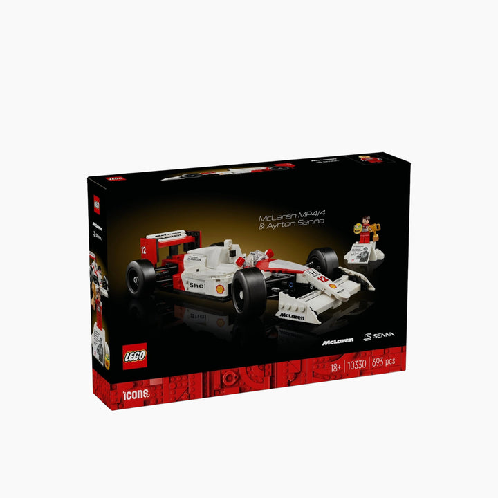 Lego McLaren MP4-4 &amp; Ayrton Senna building set