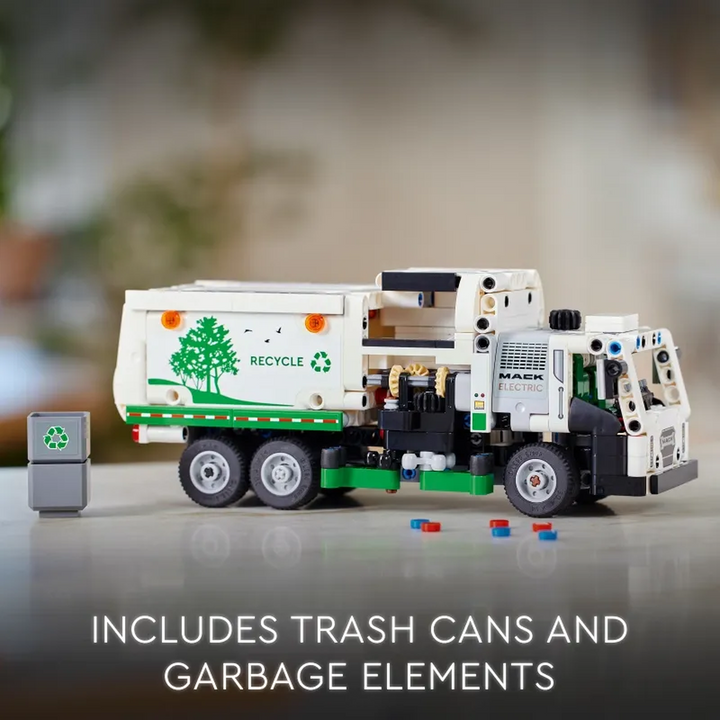 LEGO Technic Mack LR Electric Garbage Truck 503-piece construction set