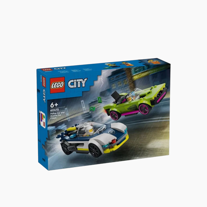 Lego Police Car and Muscle Car Chase 213-piece construction set