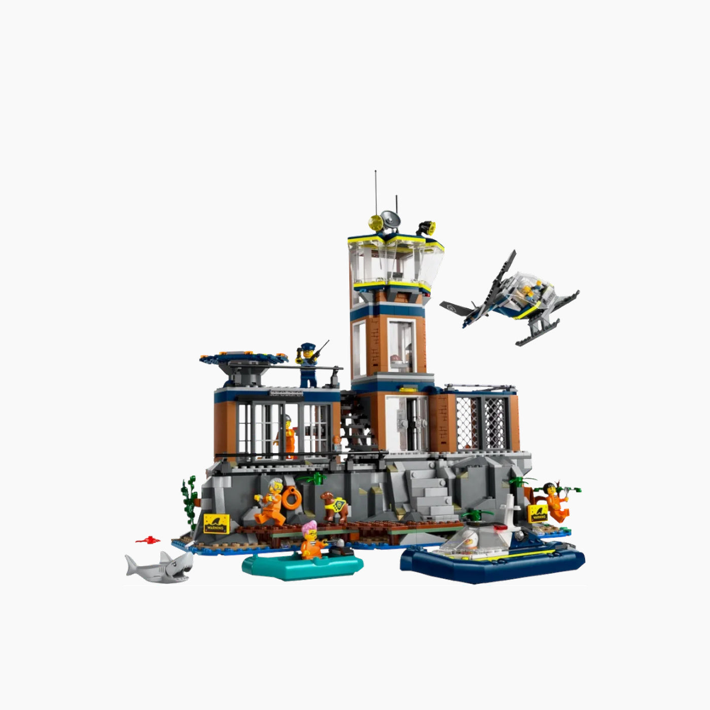Lego Police Prison Island 980-piece construction set