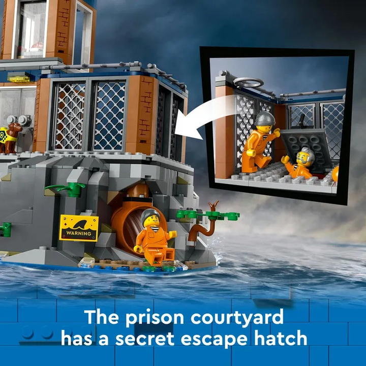 LEGO Police Prison Island 980 Pcs construction set