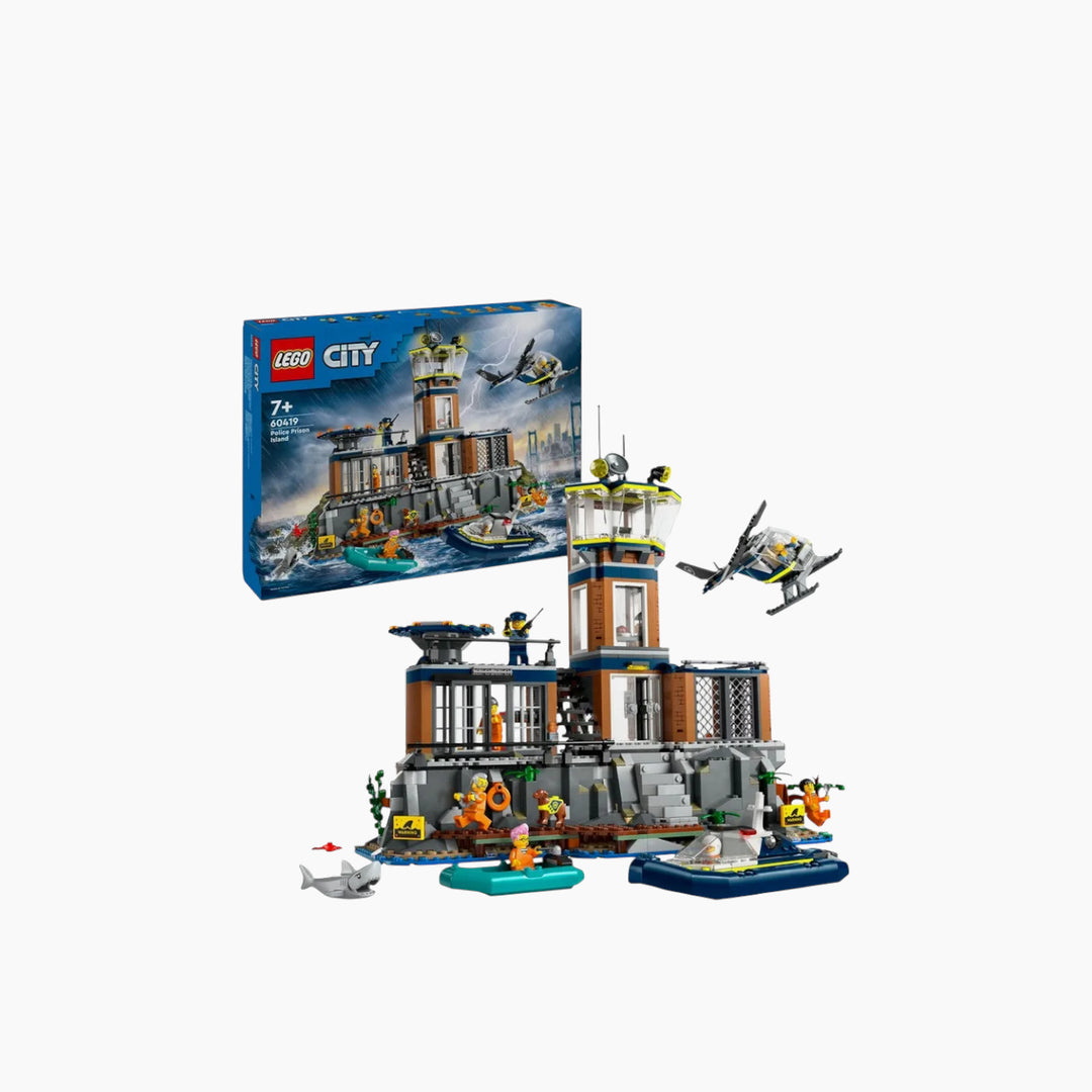 Lego Police Prison Island 980 Pcs building toy set