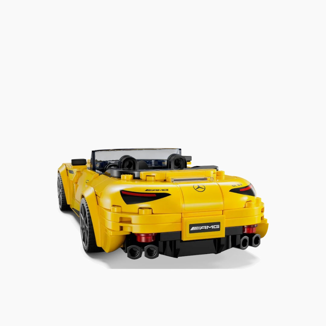 LEGO Speed Champions black Mercedes-AMG G 63 and yellow Mercedes-AMG SL 63 set